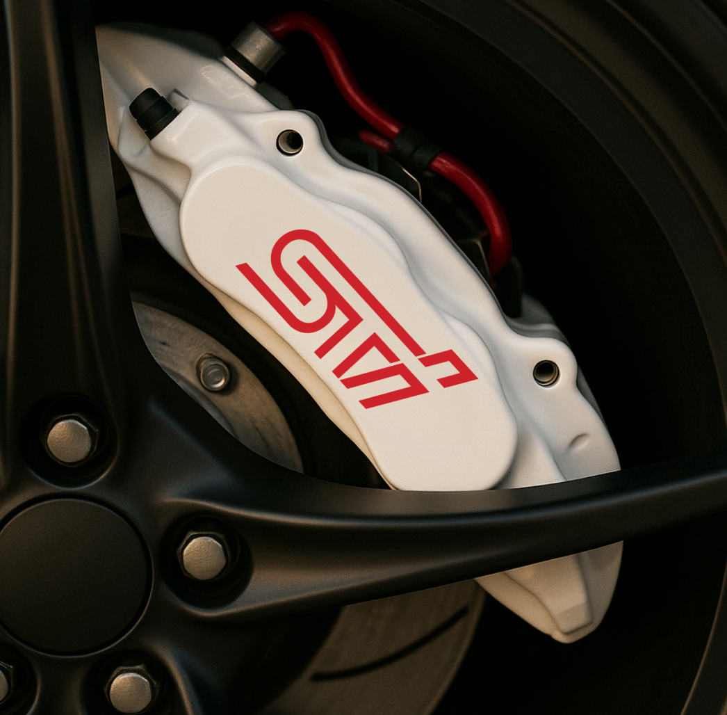 Subaru STI Brake Caliper Decal [Set of 4]