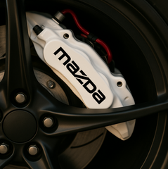 Mazda Brake Caliper Decal 4 pcs