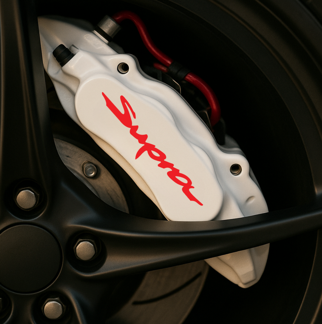 Toyota Supra Brake Caliper Decal [Set of 4]