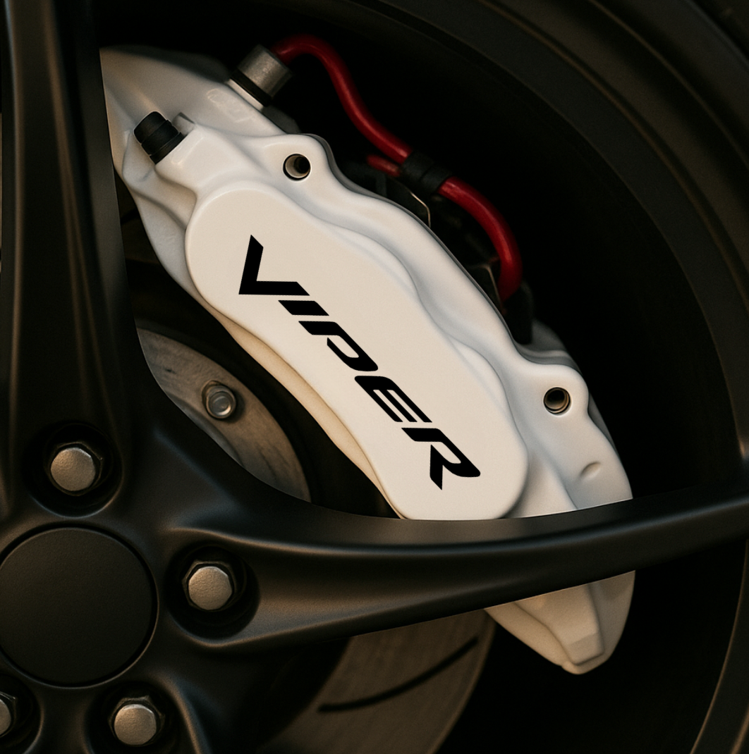 Dodge Viper Brake Caliper Decal [Set of 4]