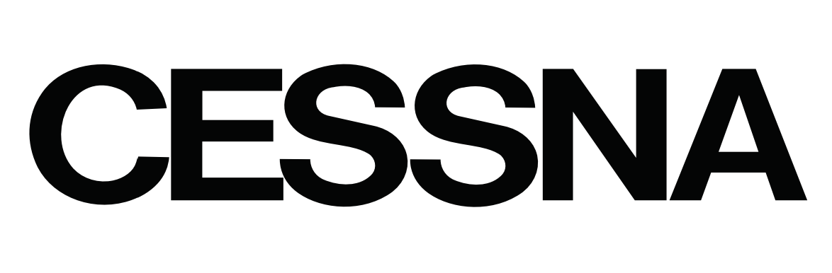 Universal Cessna Logo Decal – Multiple Styles | Premium Vinyl Aircraft Stickers