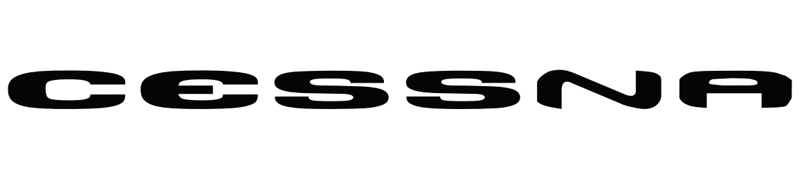 Universal Cessna Logo Decal – Multiple Styles | Premium Vinyl Aircraft Stickers