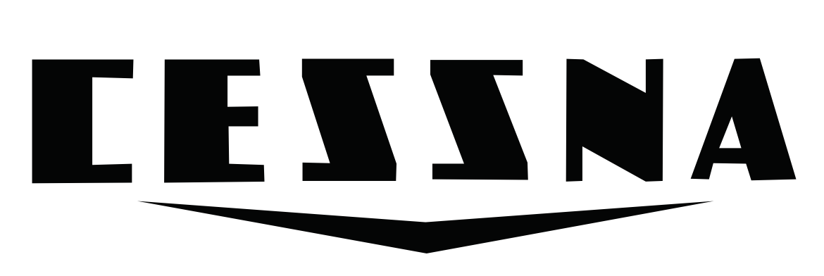 Universal Cessna Logo Decal – Multiple Styles | Premium Vinyl Aircraft Stickers