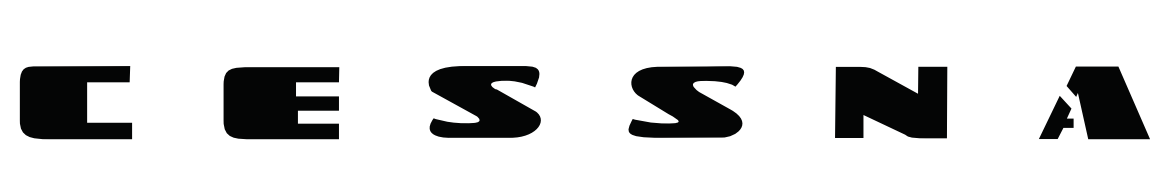Universal Cessna Logo Decal – Multiple Styles | Premium Vinyl Aircraft Stickers