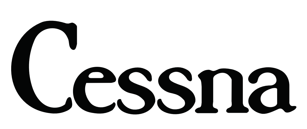 Universal Cessna Logo Decal – Multiple Styles | Premium Vinyl Aircraft Stickers