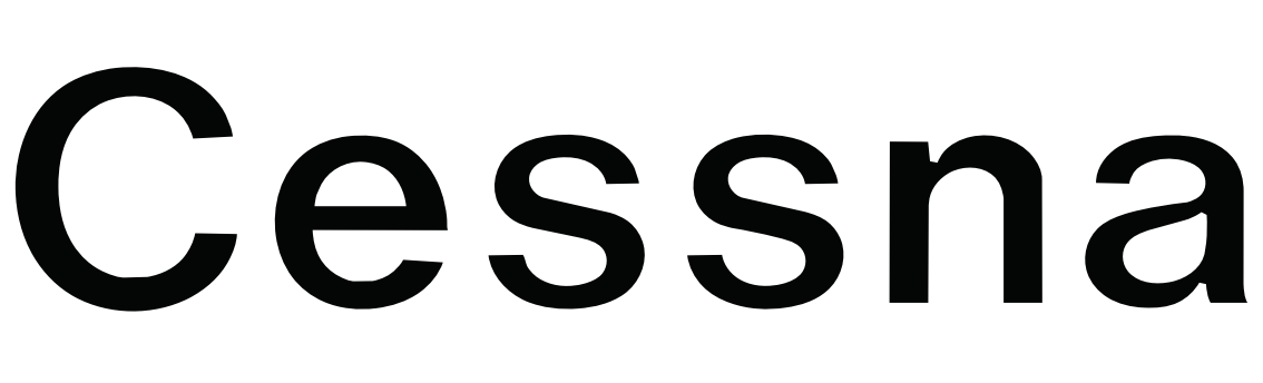 Universal Cessna Logo Decal – Multiple Styles | Premium Vinyl Aircraft Stickers