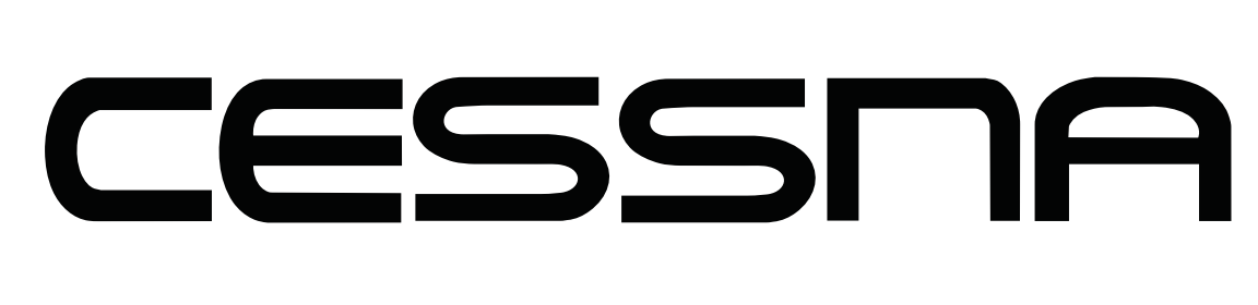 Universal Cessna Logo Decal – Multiple Styles | Premium Vinyl Aircraft Stickers