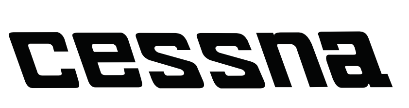 Universal Cessna Logo Decal – Multiple Styles | Premium Vinyl Aircraft Stickers