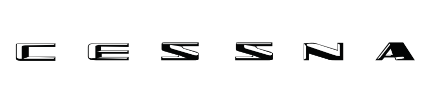Universal Cessna Logo Decal – Multiple Styles | Premium Vinyl Aircraft Stickers