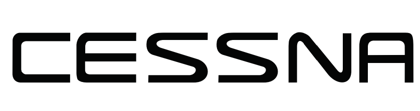 Universal Cessna Logo Decal – Multiple Styles | Premium Vinyl Aircraft Stickers