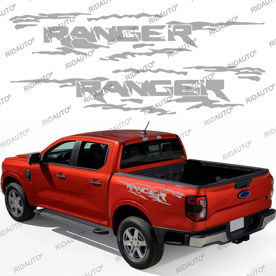 Door Side Sticker for Ford Ranger Raptor / XLT / XL / Lariat T6-T9 (2012-2025+) | Vinyl Decal