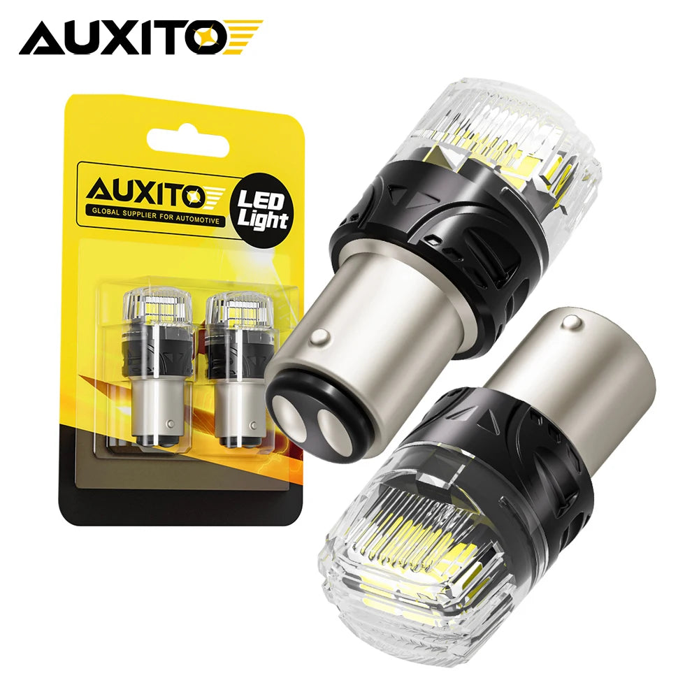AUXITO 1157 P21/5W BAY15D Canbus LED | 2pc DRL Brake Reverse