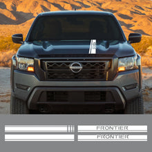 Load image into Gallery viewer, Hood Stripe Decal for Nissan Frontier NP300 / D40 / D22 | Vinyl Truck Style Sticker