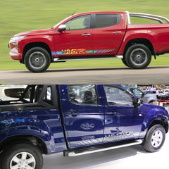 Door Side Stripe Decal for Ford Maverick XL / XLT / Lariat (2022–2023) | 2-Piece Vinyl Graphic