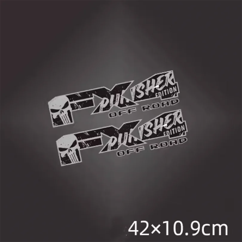 FX4 Off-Road Skull Bedside Decal for 4x4 Trucks | Modified Vinyl Sticker Kit