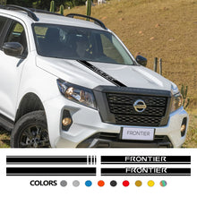 Load image into Gallery viewer, Hood Stripe Decal for Nissan Frontier NP300 / D40 / D22 | Vinyl Truck Style Sticker