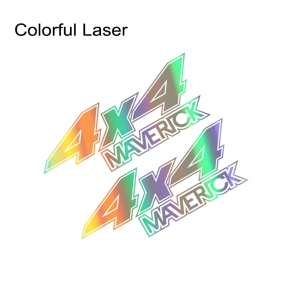 4x4 Rear Bed Side Decal for Ford Maverick XL / XLT / Lariat (2022) | Vinyl Truck Sticker