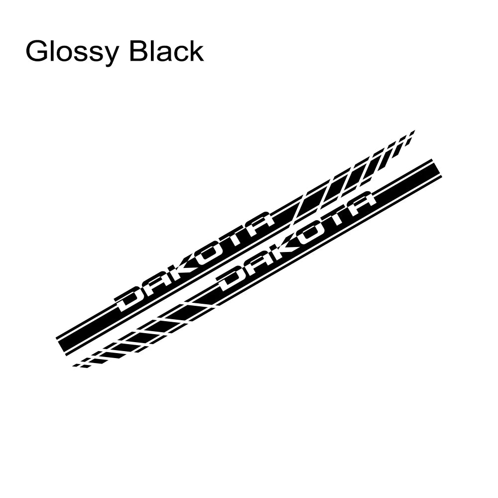 Door Side Stripe Decal for Dodge Dakota SLT / SXT / 5.9 / R/T / V6 | 2-Piece Vinyl Truck Graphic