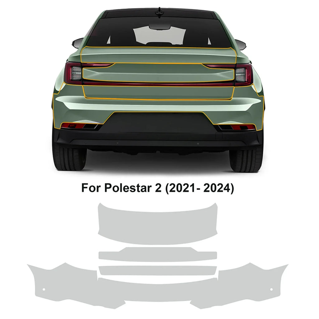 Precut PPF for Polestar 2 (2021–2025) | TPU Paint Protection Film Clear Bra