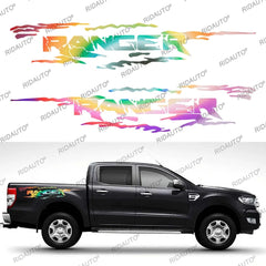 Logo Decal for Ford Ranger Raptor / XLT / XL / Lariat T6-T9 (2012-2025+) | 2-Piece Vinyl