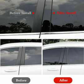 Door Window Pillar Post Trim Sticker for Porsche Macan / Panamera | Auto Styling Cover