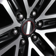 Cargar imagen en el visor de la galería, Carbon Fiber Wheel Rim Center Hub Cover for Ford F-150 SVT Raptor (2015–2020) | BetterHumz Red/Black