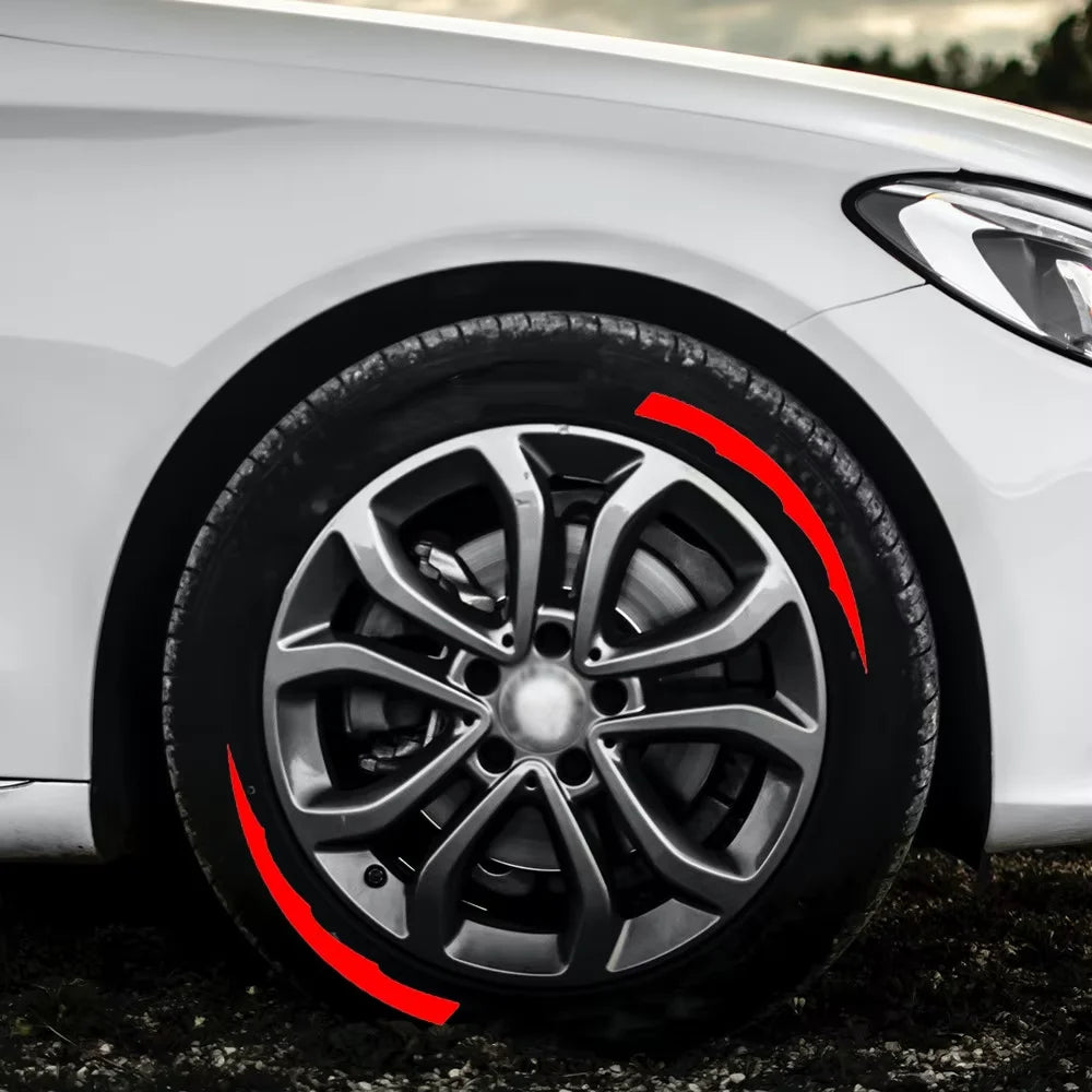 4x OLPAY 3D Waterproof Brand Tire Letter Sticker | Racing Wheel
