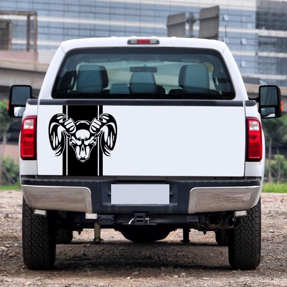 Creative Stripe Graphic Decals - Cool Truck Stickers for Dodge Ram 1500, 2500, 3500, Rebel & Mopar