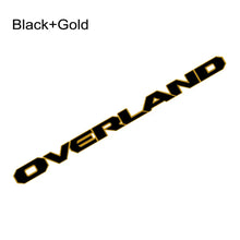 Load image into Gallery viewer, Engine Hood Decal for Jeep Gladiator Overland | Pickup Truck Vinyl Sticker Graphic