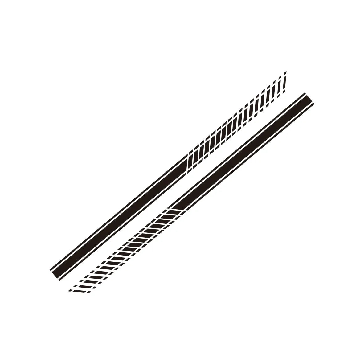 Door Side Stripe Decal Stickers for Ford Ranger / F-150 / Chevy | Pickup Truck PVC Vinyl