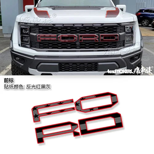 Custom Vinyl Decal Kit for Ford F-150 Raptor 3rd Gen 3.5T (2023) | Special KK Wrap