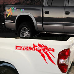 Claw Style Truck Bed Side Decal | Universal Pickup Body Vinyl Graphic