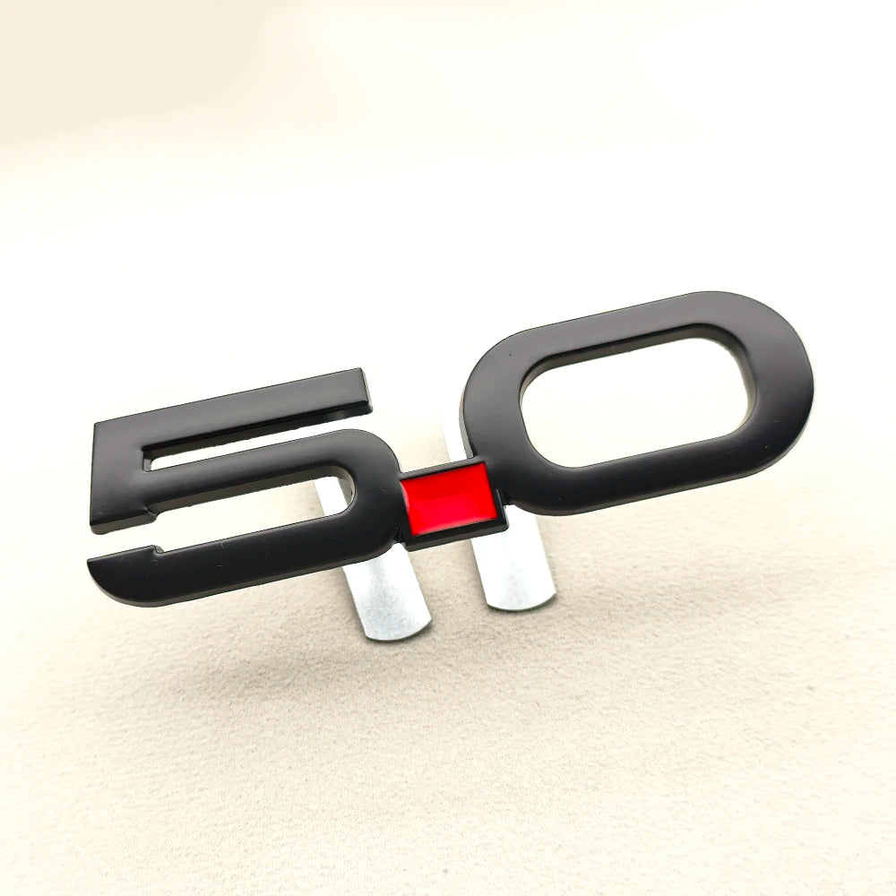 3D Metal 5.0 COYOTE V8 Badge | Grille, Trunk & Fender Emblem for Ford Mustang