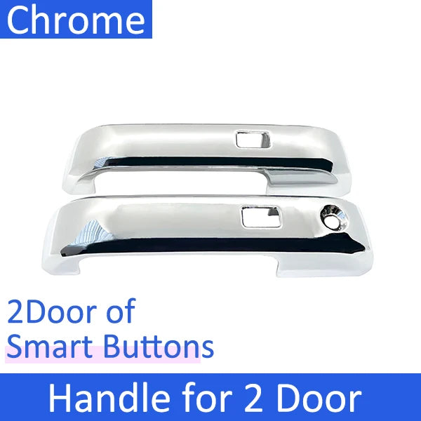 Chrome Smart Door Handle Cover for Ford F-150 (2015–2020) | Exterior Decoration Protective Film