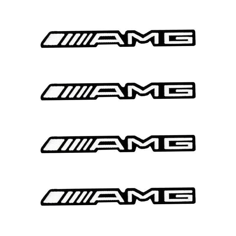 Aluminum AMG Emblem Sticker for Mercedes-Benz W204 / W203 / W211 / W212 / W205 | Car Badge