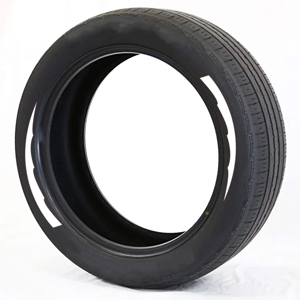 Mustang Tire Lettering Sticker | 3D Waterproof Separated Letter Sidewall Decal