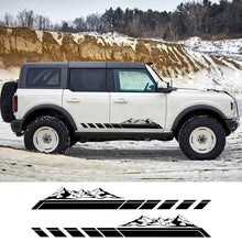 Load image into Gallery viewer, Mountain Peak Off-Road Vinyl Decal for Suzuki Jimny &amp; Ford Bronco | 2-Piece Body Sticker