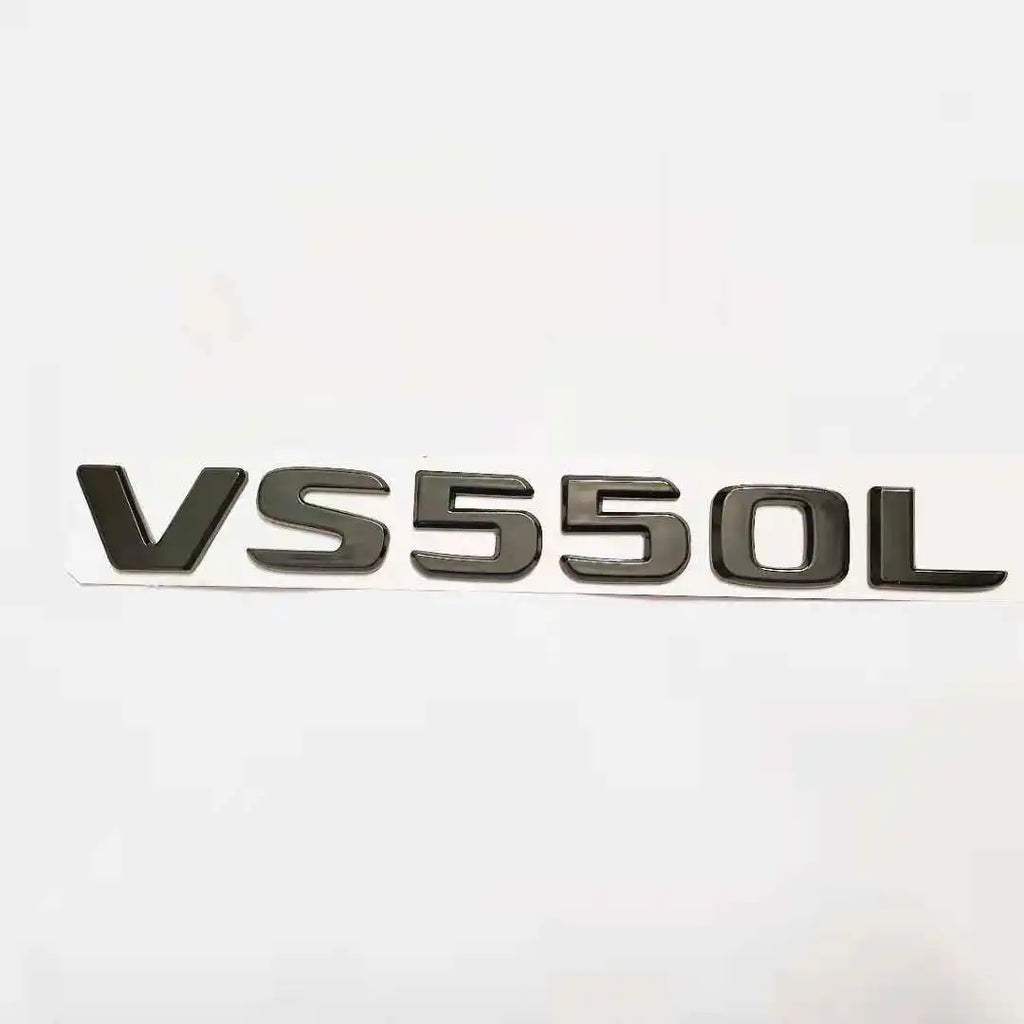 Trunk Tail Letter Emblem Decal for Mercedes-Benz VS260L / VS560L / VS450L / VS600L | Badge Sticker