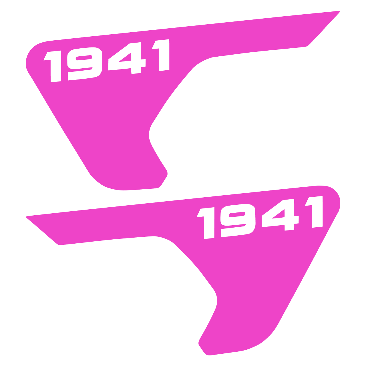1941 Fender Vent Vinyl Sticker Fits 2018+ Jeep Wrangler JL & Jeep Gladiator JT