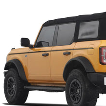 Load image into Gallery viewer, Upper Door Side Line Stripe Decal for Ford Bronco 2/4-Door (2021–2022) | 2-Piece Vinyl Sticker Set
