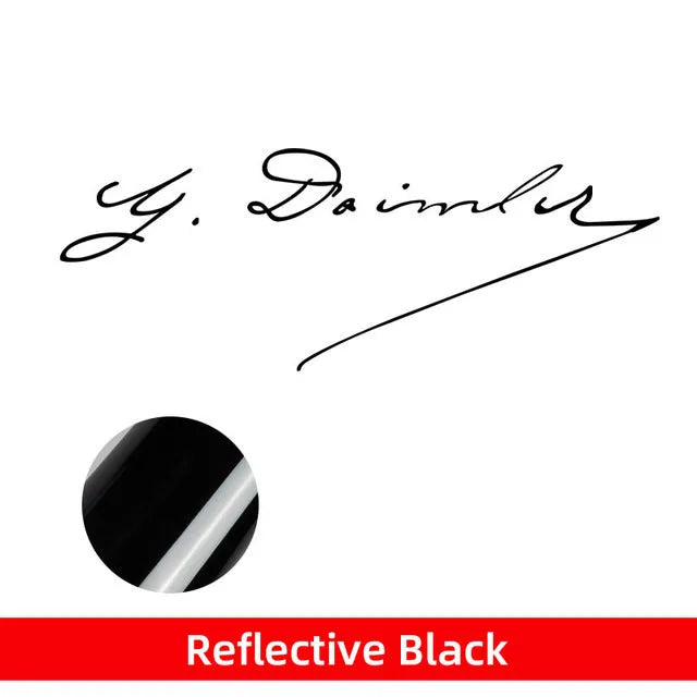 G Daimler Signature Interior Body Window & Trunk Sticker Decal for Mercedes-Benz | Heritage Badge
