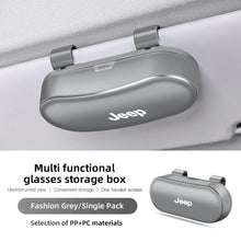 Cargar imagen en el visor de la galería, Sunglasses Storage Box Interior Accessory for Jeep Grand Cherokee / Compass | Black / Grey / Beige