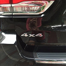 Load image into Gallery viewer, 3D Chrome 4x4 Logo Decal Emblem Nameplate Badge for Jeep Liberty | Sticker