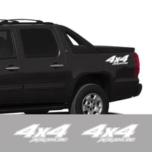 Load image into Gallery viewer, 4x4 Rear Bed Side Decal for Chevrolet Avalanche | Pickup Truck Vinyl Graphic Sticker