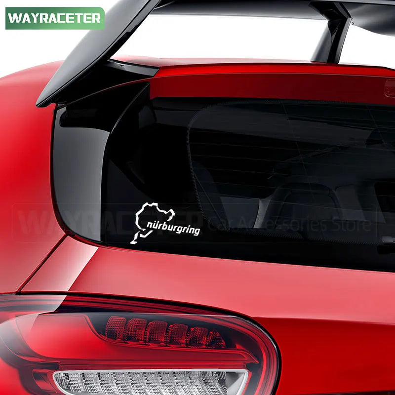 Edition 1 AMG A45 S Nürburgring Reflective Sticker | Wayraceter Window / Trunk Decal