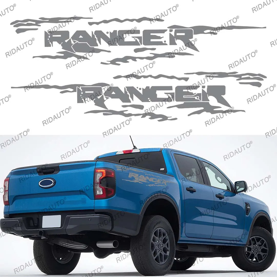Door Side Sticker for Ford Ranger Raptor / XLT / XL / Lariat T6-T9 (2012-2025+) | Vinyl Decal