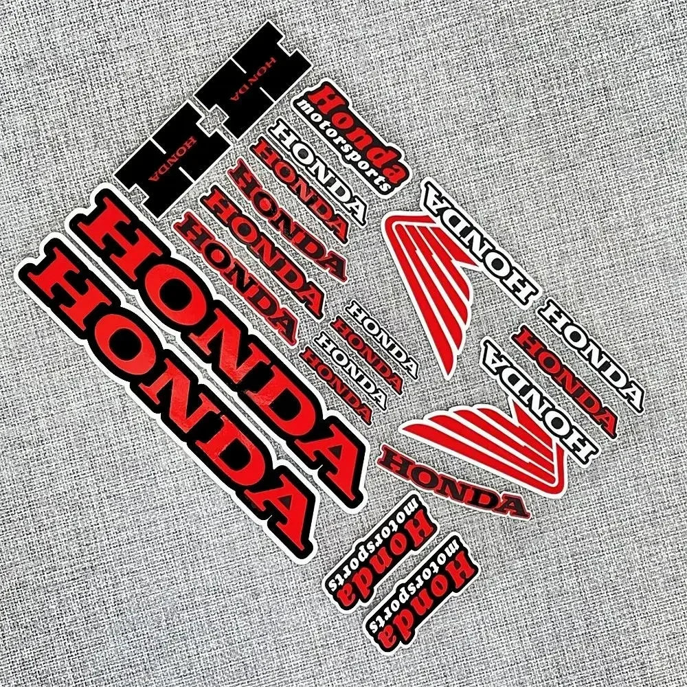 New Motorcycle Side Strip Sticker - Reflective Vinyl Decals for Honda Motorcycle & Car Styling