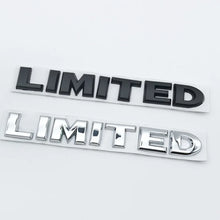 Cargar imagen en el visor de la galería, 3D Metal Jeep 4x4 / Limited Letters Trunk Emblem Badge Sticker | Grand Cherokee Logo