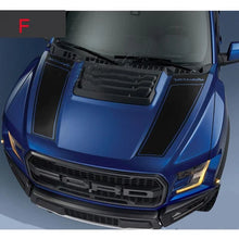 Load image into Gallery viewer, Hood Stripe Decal Kit for Ford F-150 Raptor (2015–2019) | Premium Vinyl Graphics