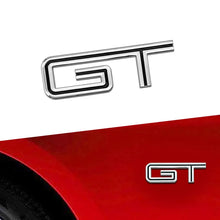 Load image into Gallery viewer, 3D Chrome Metal GT Trunk Badge for Ford Mustang | Rear Decal Emblem Sticker